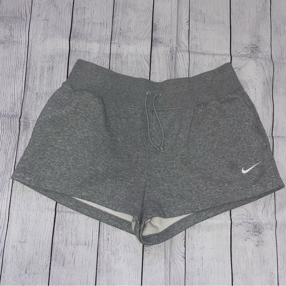 Nike Women's Gray Sweat Shorts